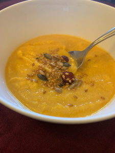 Butternut Squash Soup bowl